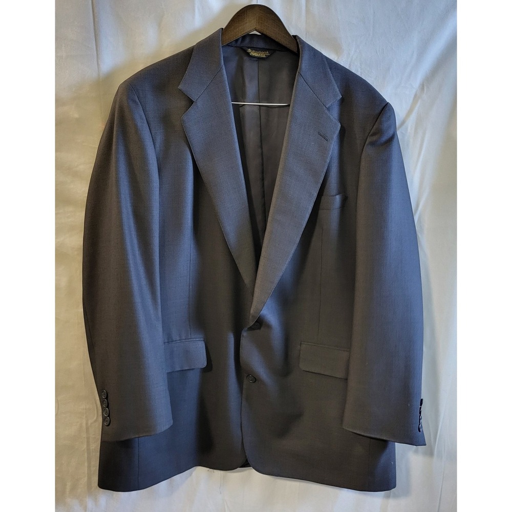Southwick Nordstrom,Houndstooth Mens Brn/purple,Blazer 100% Cupro/Vegan Silk  46